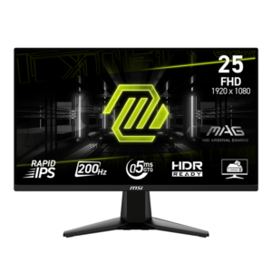 25″ MSI G255F E20 Gaming IPS/200Hz/FHD LED Monitor