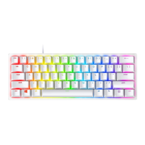 Razer Huntsman Mini 60% Mercury White Gaming Keyboard