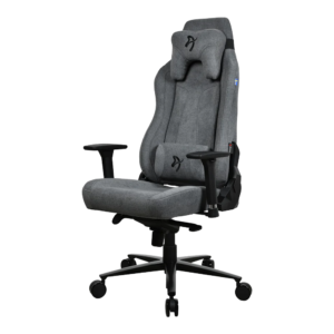 Arozzi Vernazza Soft Fabric Gaming Chair (Ash Gray)